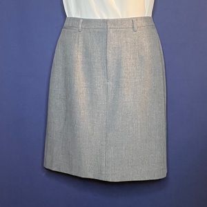Ann Taylor Stretch Size 6 grey pencil skirt